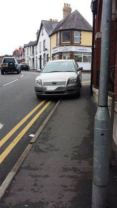 Bad Parking In North Wales North Wales Live