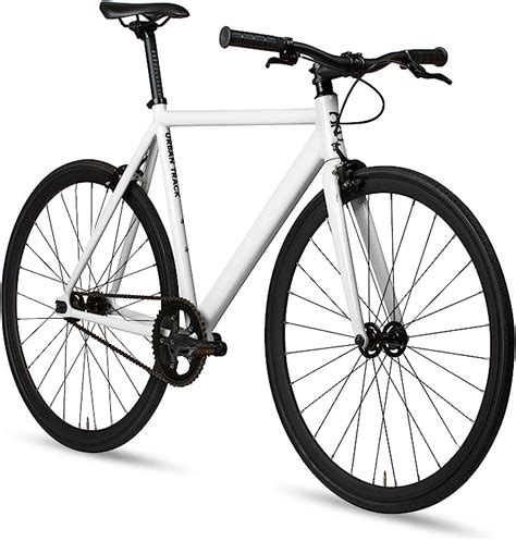 6ku aluminum fixed gear single speed fixie urban track bike uk sports and outdoors