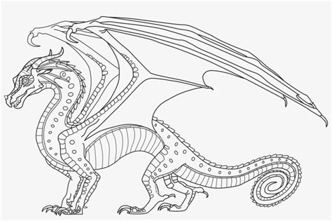 Wings Of Fire Dragons Nightwing Coloring Pages Coloring Pages