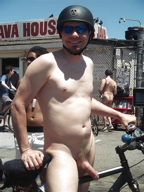 Soft Andhard Erect Cocks On Naked Bike Ride Cycle 2 42