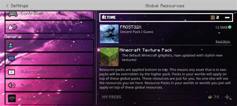 Frost32x Minecraft Pe Texture Packs
