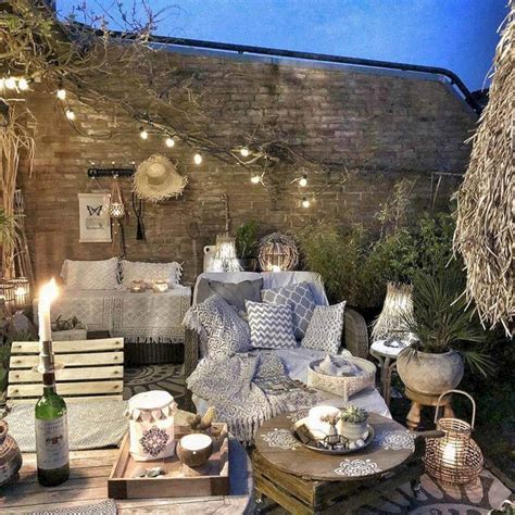 12 Incredible Bohemian Garden Decoration Ideas For More Cheerful