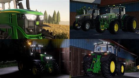 Agdm John Deere 6r Series V101 For Ls19 Farming Simulator 2022