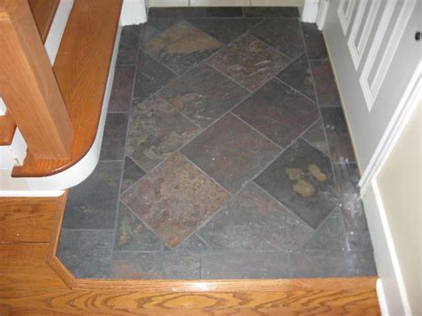 Tile is a nice addition to any basement. Entryway Tile Design Ideas : KVRiver.com