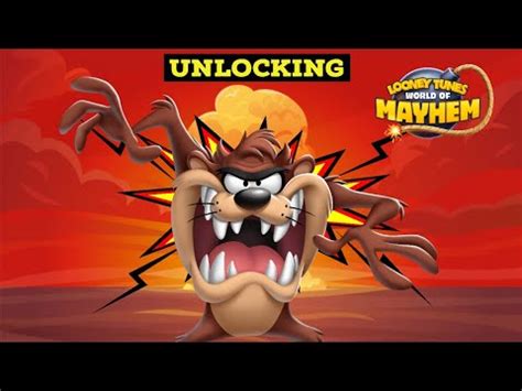 Unlocked Taz New Event Legendary Taz Looney Tunes World Of Mayhem Gameplay Youtube