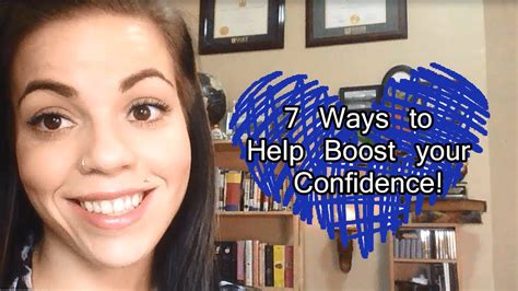 7 Ways To Help You Boost Your Confidence YouTube