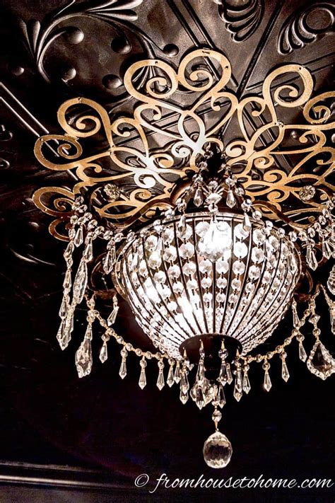 Browse a large selection of ceiling medallion options on houzz, including plaster ceiling roses and rosettes to match any design style in your home. How To Make A Beautiful DIY Ceiling Medallion On A Budget
