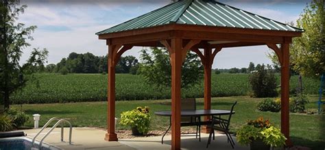 Find an expanded product selection for all types of businesses, from professional offices to food service operations. 25 Collection of Metal Gazebo Kits