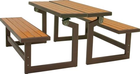 Lifetime Convertible Picnic Table Bench Patio Table