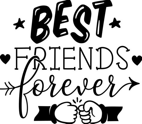 Free Best Friends Forever Svg Cut File Craftables