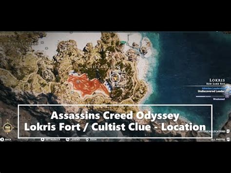 Lokris Fort Cultist Clue Location Assassins Creed Odyssey Youtube