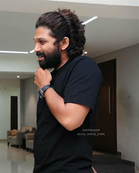 Allu Arjun Unseen Hd Images Allu Arjun Hairstyle Photo Pose For Man