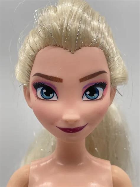 DISNEY ELSA DOLL Frozen II Nude Articulated Knees Replacement Reroot