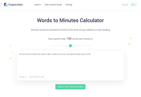34 Calculate Words Per Minute