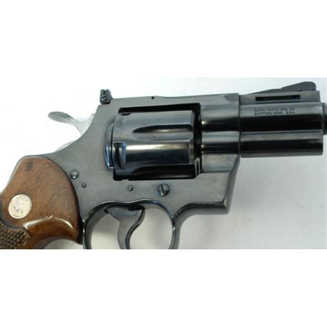Colt Python 357 Magnum Caliber Snub Nose Revolver C1199