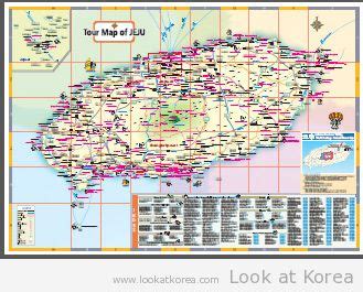 Jeju Tour Map English Version PDF File