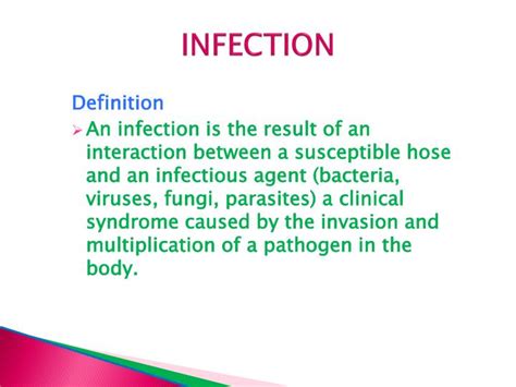 Ppt Medical Asepsis Infection Control Powerpoint Presentation Id