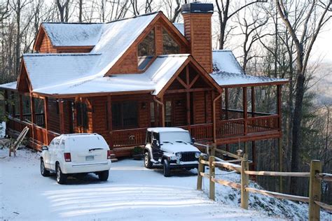 Gorgeous Blue Ridge Cabins In The Snow Snow Cabin