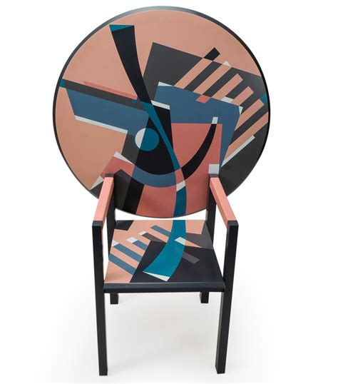 Post Modern Design Zabro Chair Table By Alessandro Mendini