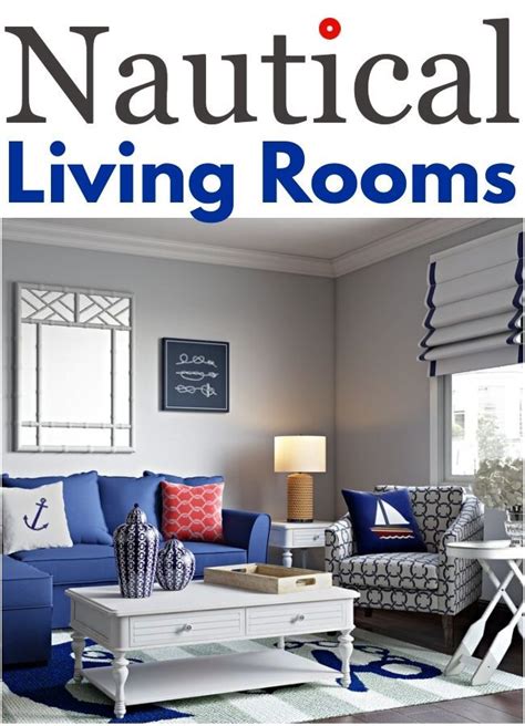 Nautical Theme Living Rooms Shop The Look Nautical Interior Design