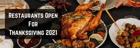 Restaurants Open For Thanksgiving Dinner 2021 In Nashville Tn