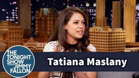 Tatiana Maslany Explains To Jimmy Fallon How She Keeps Track Of The