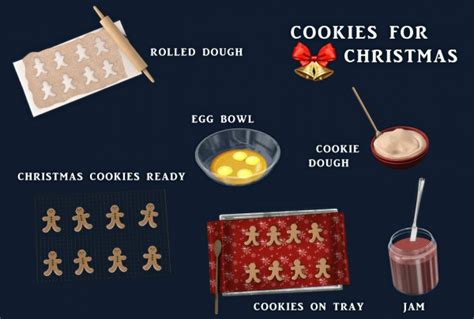 Leo 4 Sims Cookies For Christmas • Sims 4 Downloads