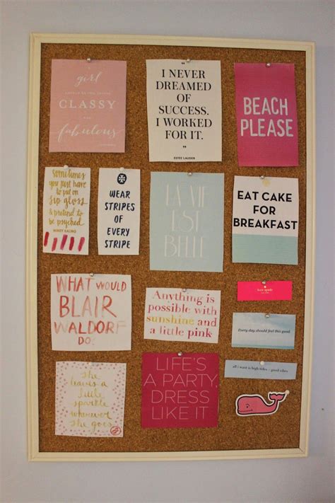 Put a cork in it. The Pinterest Perfect Bulletin Board (Preppy by the Sea ...