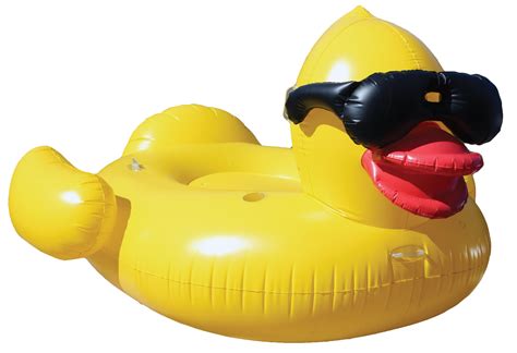 Pool Rafts And Inflatable Ride Ons Swimline Giant Lucky Ducky Ride On