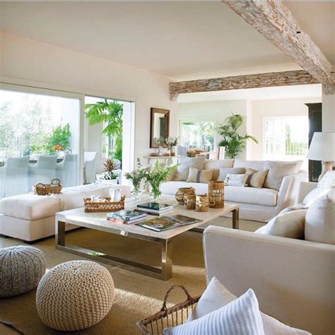 White And Beige Living Room So Serene So Soothing