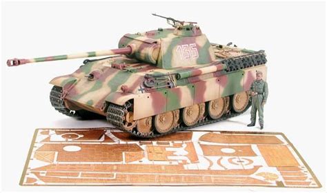 Tamiya 135 German Panther Type G Early Production Wphoto Etched