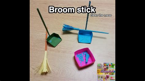 How To Make Broom Stick Youtube