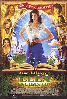 The ella enchanted title was strategically placed over the babies' face to hide the switch. Ella Enchanted (film) - Wikipedia
