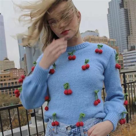 Best Cherry Sweater Cosmique Studio