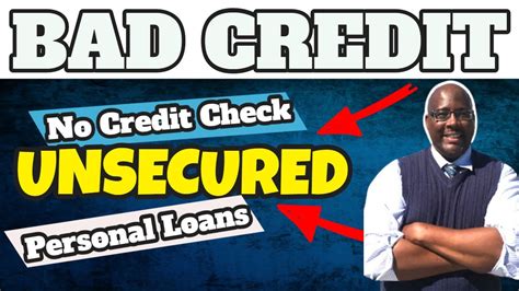 Unsecured Personal Loans For Bad Credit Not Payday Loans Bad Credit Personal Loans