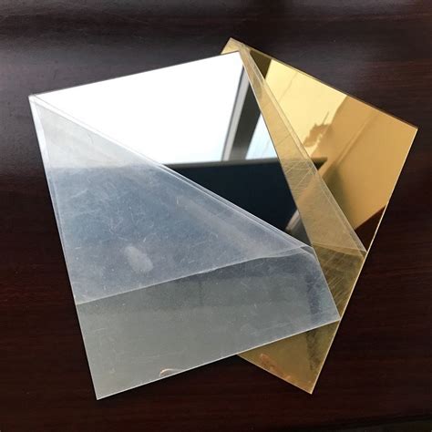 Acrylic Sheet Gold Silver Mirror Acrylic Board For Decoration China