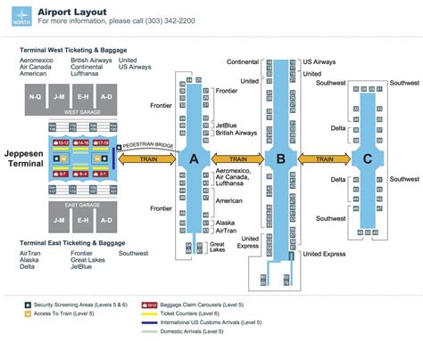 Terminal Map Denver Airport Vail Aspen Limo
