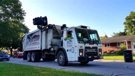 Garbage Trucks Midwestern Sanitation Youtube