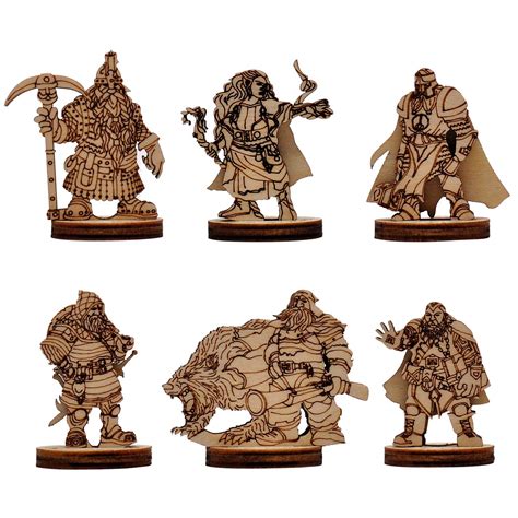 Listado top ventas para figuras rol. Figuras Juegos De Rol - Pack 10 Figuras Miniatura Para ...