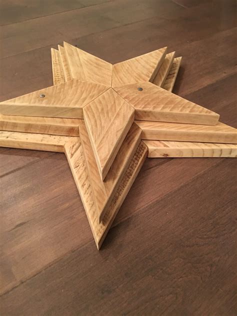 Set Of 3 Reclaimed Wood Star Wooden Star By Coastalcovecreations