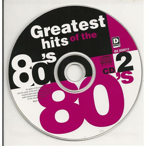greatest hits of the 80 s cd2 mp3 buy full tracklist