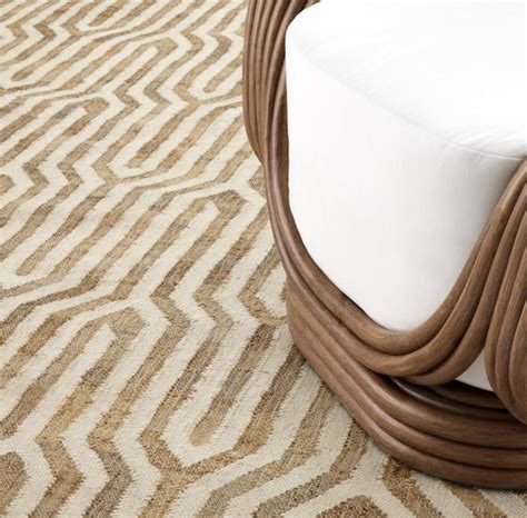Atlas teppich kurzflor modern wohnzimmer schlafzimmer design blumen herbst blätter meliert beige braun ökotex 300 x 400 cm: Casa Padrino Luxus Wohnzimmer Teppich Naturfarben Weiß 300 ...