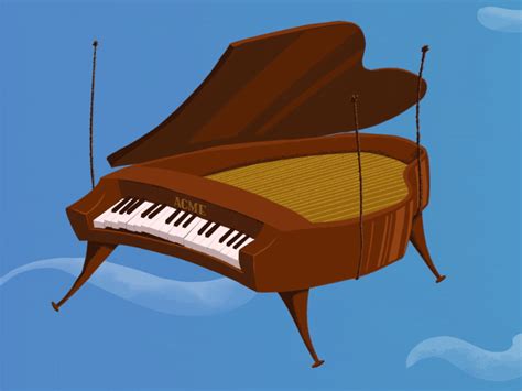 Acme Falling Piano By Adam Plouff On Dribbble