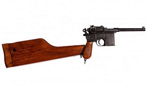 Pistola Mauser C 96 Con Culata RÉplica Soldiers