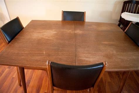 Best Way To Refinish A Teak Dining Table Midcentury Modern Dining