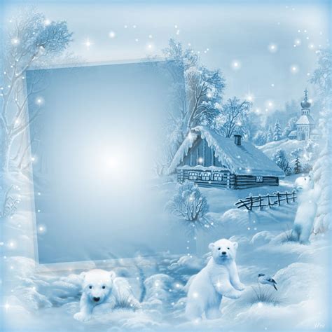 Winter Picture Frame Picture Frames Christmas Clipart Christmas
