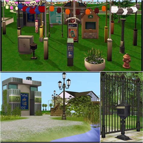 N99 Street Cute Project Part 3 Sims4 Sims2 Deco Most From City