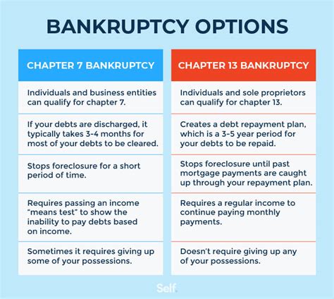 The Pros And Cons Of Filing For Bankruptcy Self Credit Builder