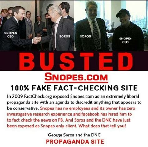 Snopes 100 Fake Fact Checking Site In 2009 Exposed As An Extremely