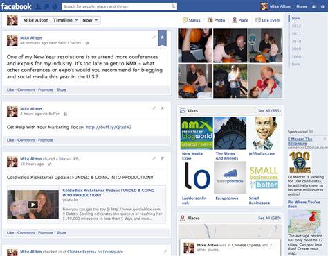 Your Facebook Timeline Is Changing Again The Social Media Hat